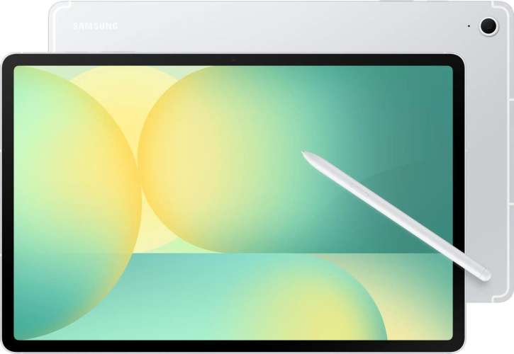 13.1" Планшет Samsung Galaxy Tab S10 FE+ SM-X626B 8/128 GB 1580 5G, 2880 x 1800, 90Гц, Android 15, со стилусом, серебристый [sm-x626bzsrcau]